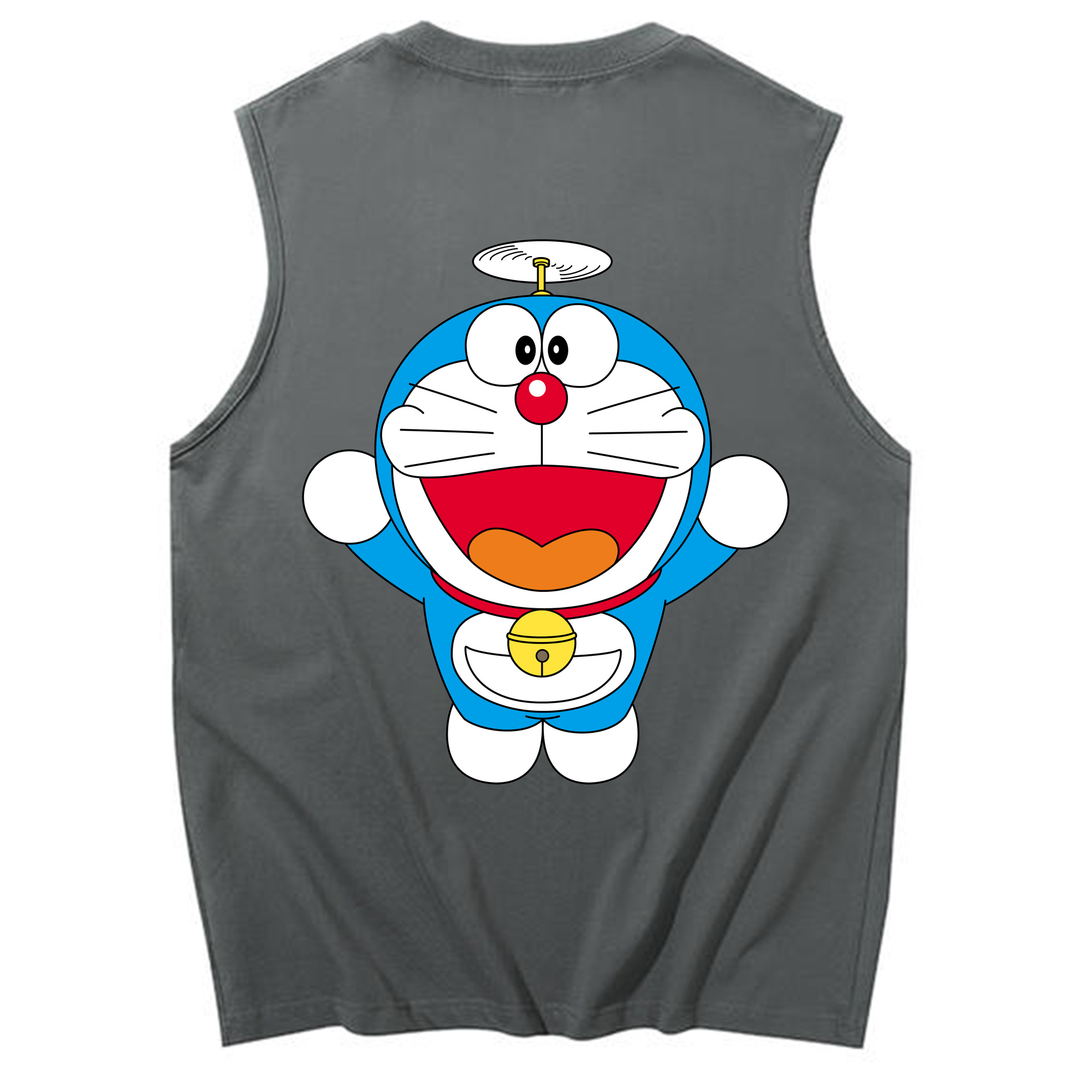 （画像用） ドラえもん Doraemon コットン100％タンクトップ（背面プリント）